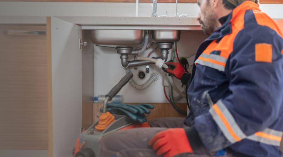 Residential Slab Leak Plumbing in Orange City, IA
